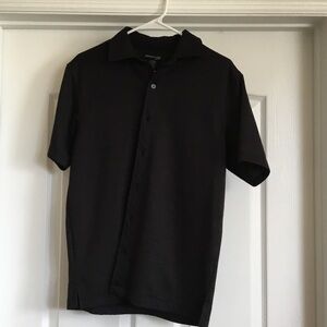 Kenneth Cole Men's Dark Button-Down Shirt